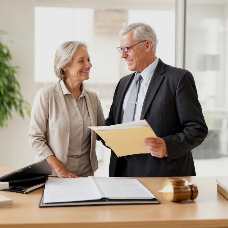 جلسة استشارة قانونية في مكاتب SeniorHubLaw